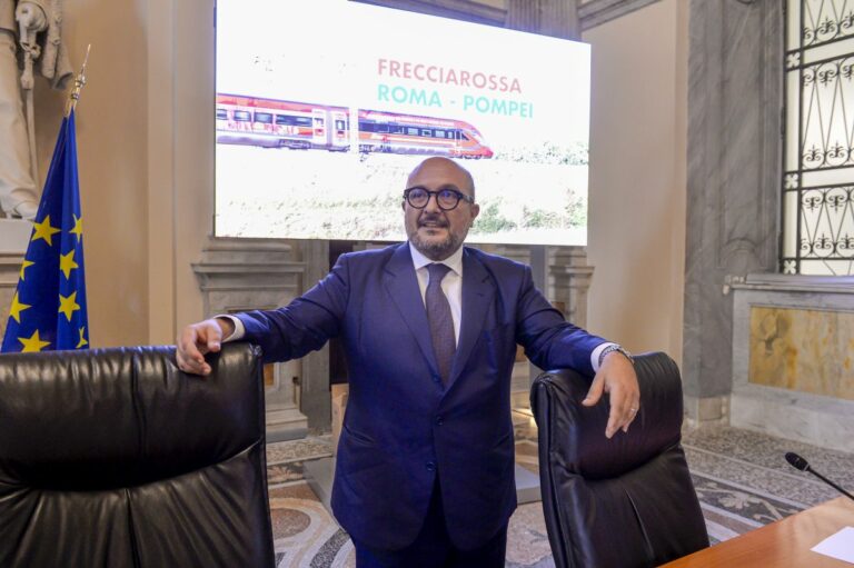 Sangiuliano “Frecciarossa Roma-Pompei è un grande successo”