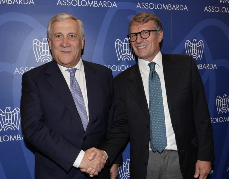 Assolombarda incontra Tajani