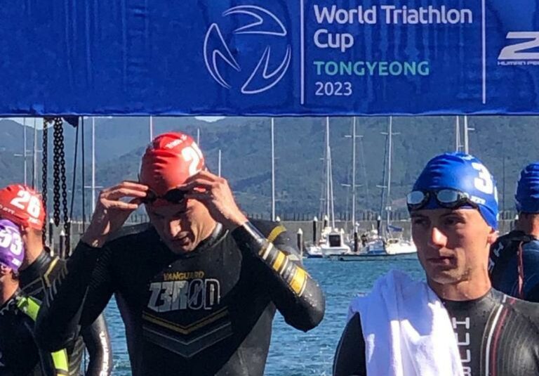 Nicola Azzano 17° a Tongyeong nella World Cup Triathlon