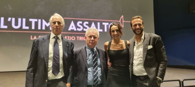 Azzi e Malagò all’anteprima del Docufilm “L’ultimo Assalto”