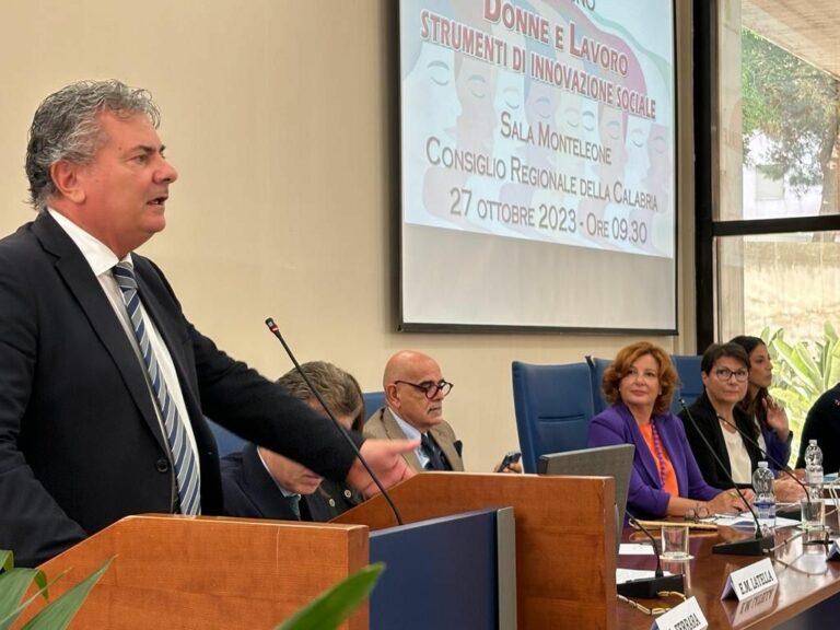Mancuso “Dare realistiche speranze lavorative alle donne calabresi”
