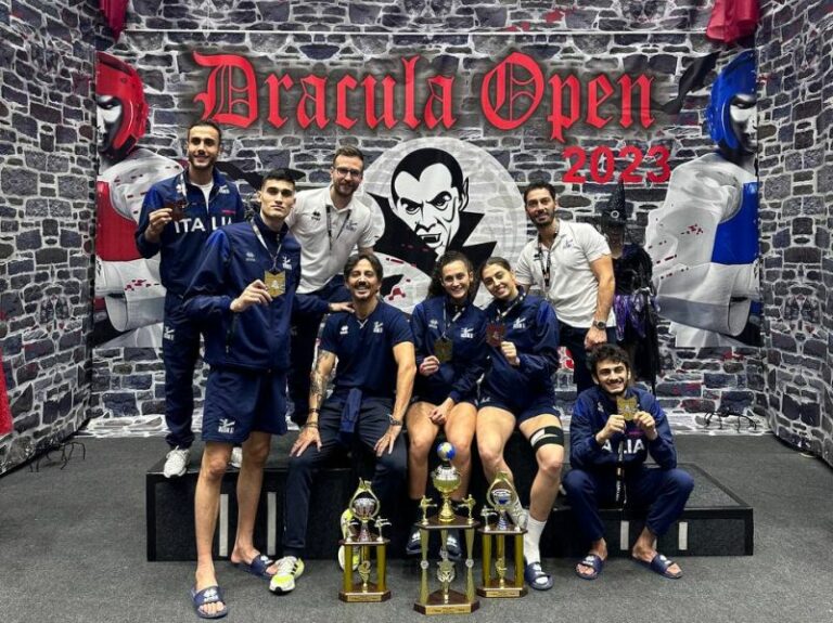 L’Italia del taekwondo primeggia al “Dracula Open”