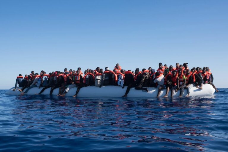 Mediterranean, attempted murder of migrants by the Libyan coastguard