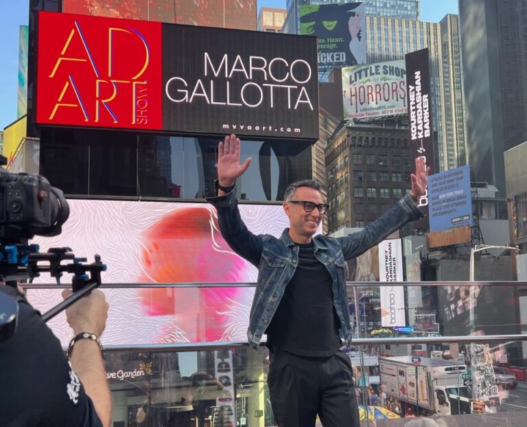 Arte, Marco Gallotta vince a New York il MvVoart Award