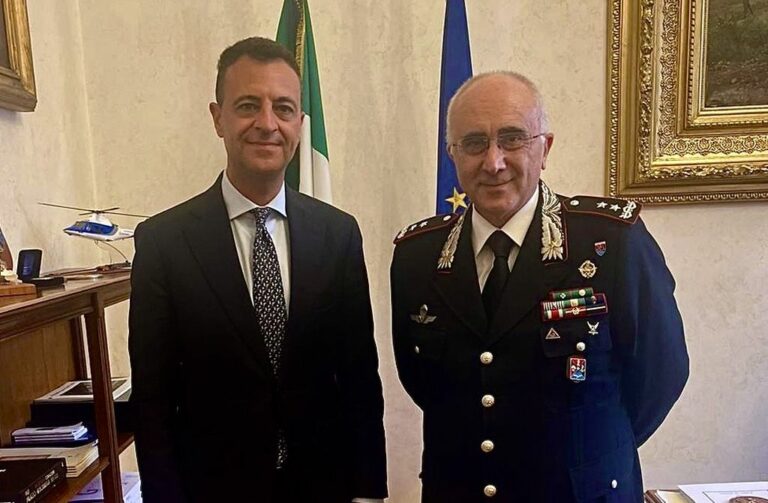 Difesa, Minardo riceve generale Castello