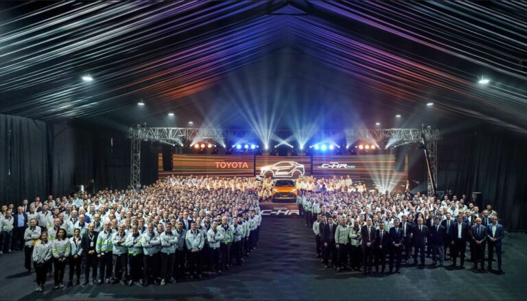 Al via la produzione del nuovo Toyota C-HR