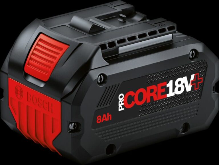 Da Bosch prima batteria 18V con design tabless per massima efficienza