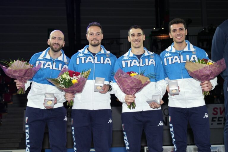 L’Italia della spada d’argento a Berna