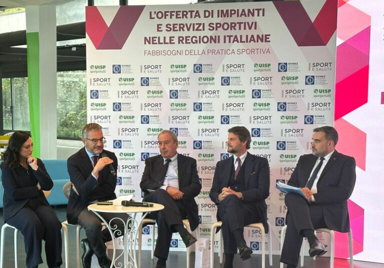 Solo 26% impianti sportivi nel Mezzogiorno, Mezzaroma “Bisogna agire”