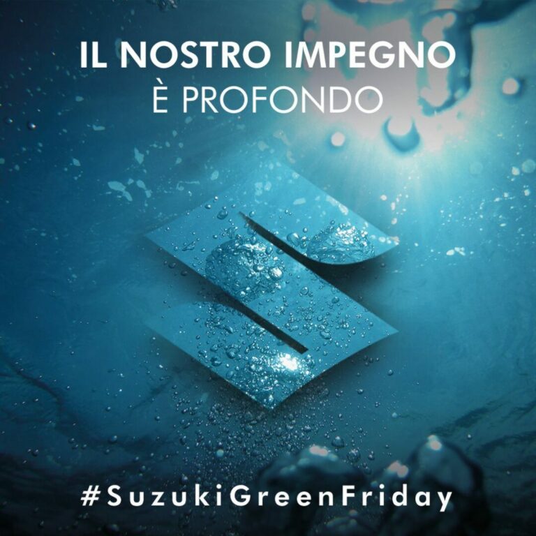 Il Suzuki Green Friday 2023 si tinge di blu
