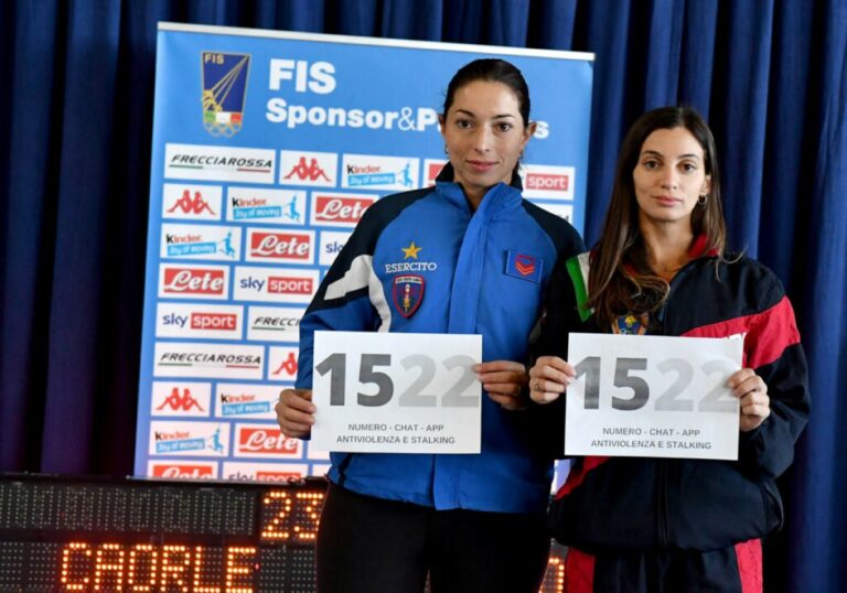 Giornata contro violenza su donne, Fis in pedana per “1522”