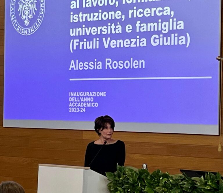 Friuli, Rosolen “23 mln per borse di studio università anno 2022-23”