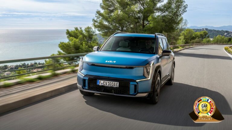 Kia EV9 nella short list per il premio Car of the Year 2024