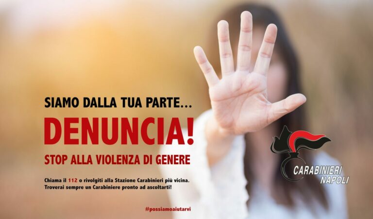 Minaccia l’ex compagna “Ti sfiguro”, 36enne arrestato nel Napoletano
