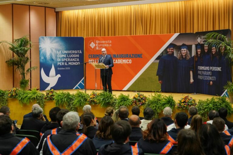 Università Europea di Roma, Fontana inaugura nuovo anno accademico