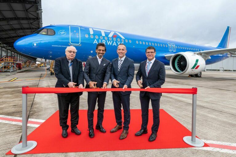 Il primo Airbus A321neo entra nella flotta di Ita Airways
