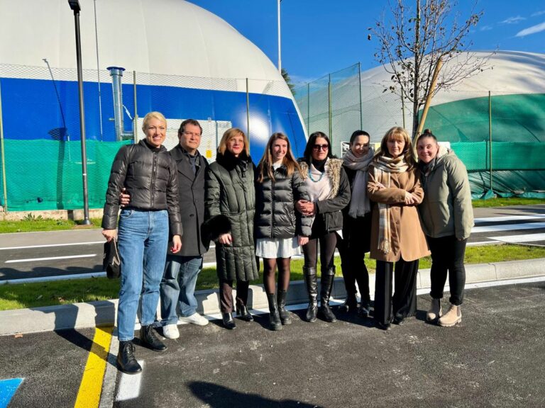 Inaugurata la nuova pista ciclabile della scuola Trentin