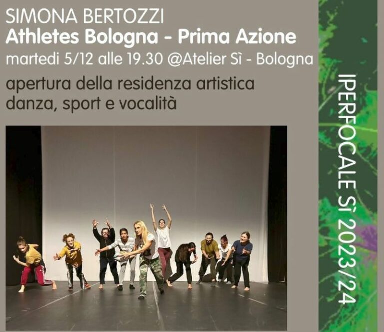 “Athletes”, rugby e lancio del martello scomposti in danza a Bologna