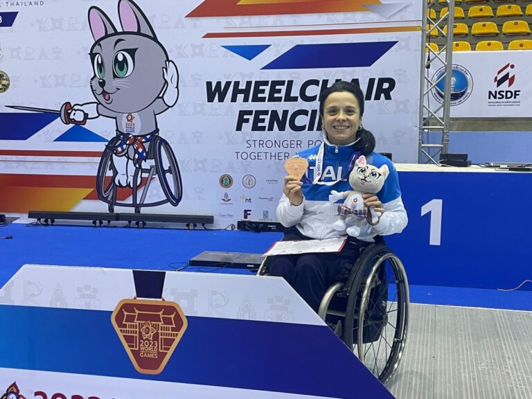 Cdm paralimpica, Pasquino vince il bronzo in Thailandia