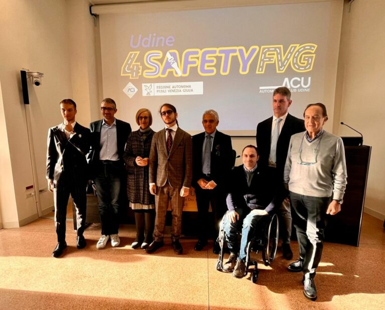 Sicurezza stradale, al via il progetto “Udine4safetyfvg”