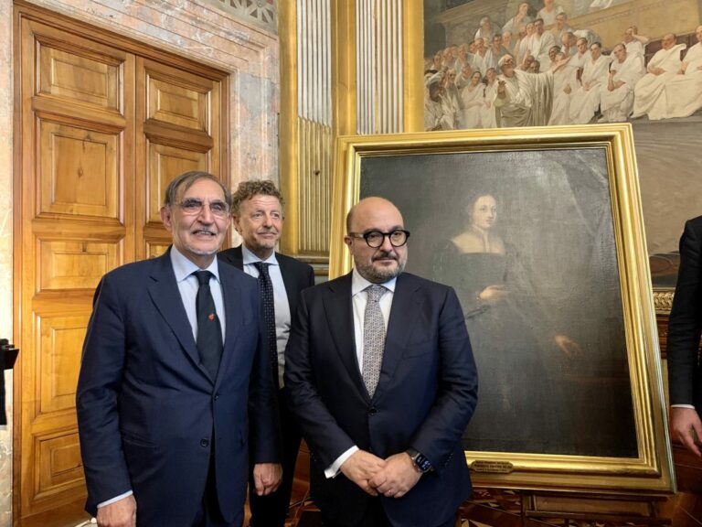 “La Madama”, torna in Senato il ritratto di Margherita d’Austria