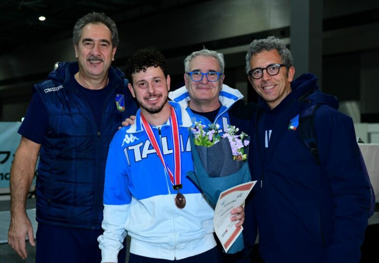Coppa del mondo di fioretto, Luperi è bronzo in Giappone