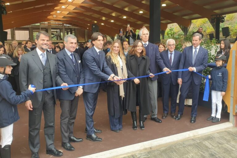 Inaugurate aree tecniche del centro di equitazione SIR La Farnesina