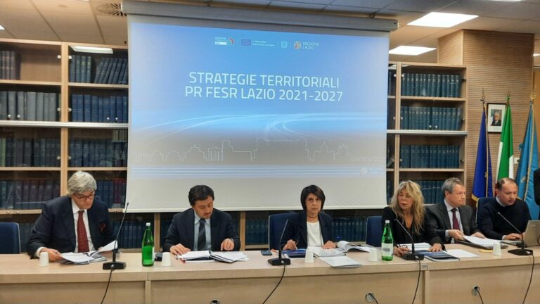 Strategie territoriali Regione Lazio, 140 mln per sviluppo delle aree urbane