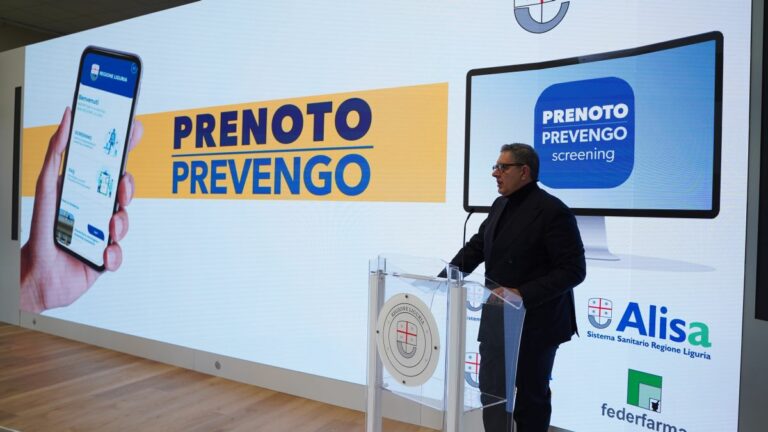 Liguria, con “Prenoto Prevengo” parte lo screening sul tumore del colon