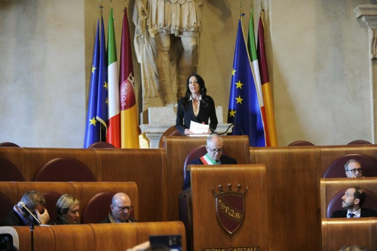Studenti romani in Campidoglio per conclusione “Tour della Costituzione”