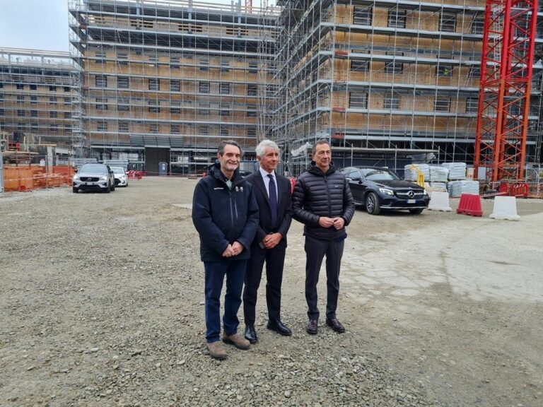 Milano Cortina, sopralluogo del Ministro Abodi sui siti milanesi