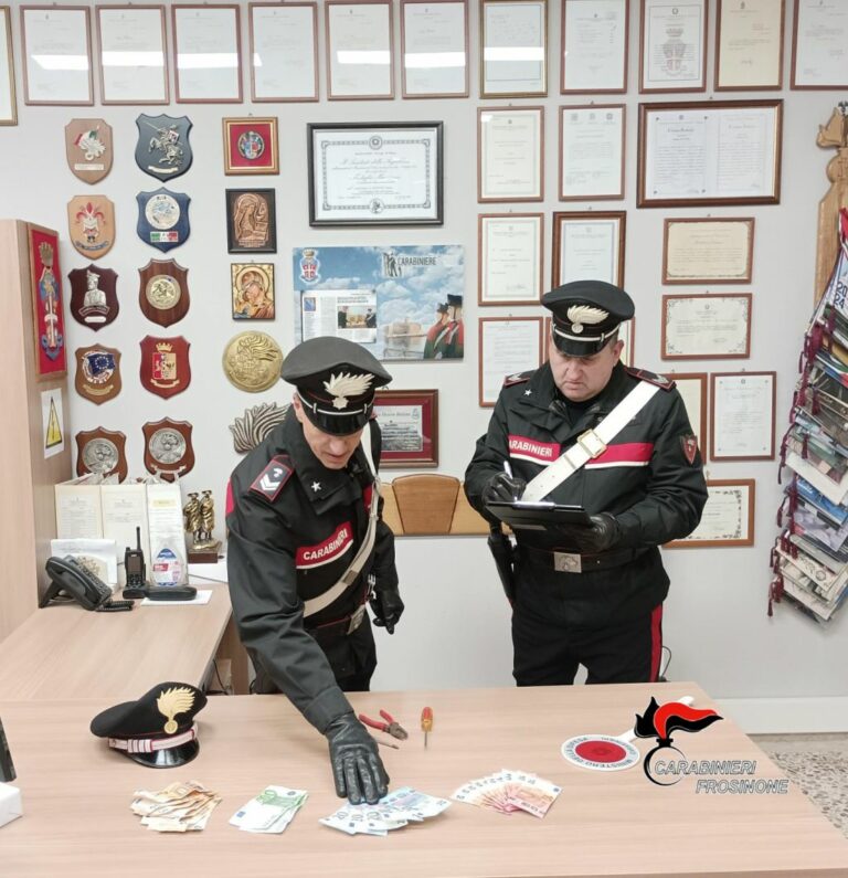 Cassino, tre donne incinte rubano in una casa. Bloccate dai Carabinieri