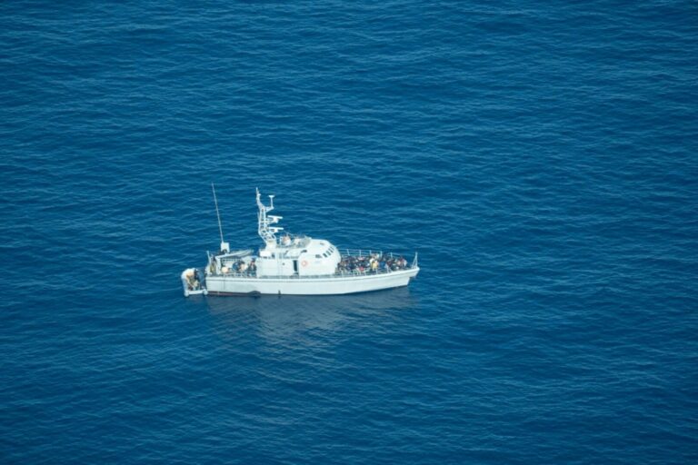 Migrants in distress and incidents involving the Libyan coastguard