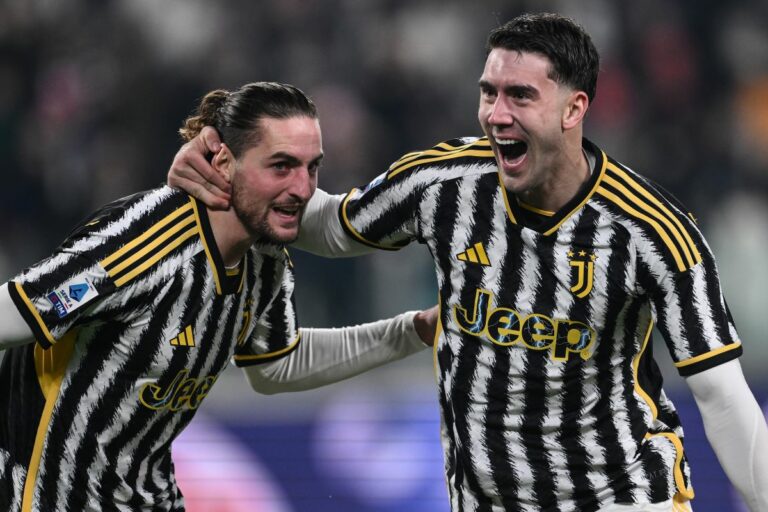 Rabiot manda ko la Roma, Juve a -2 dall’Inter