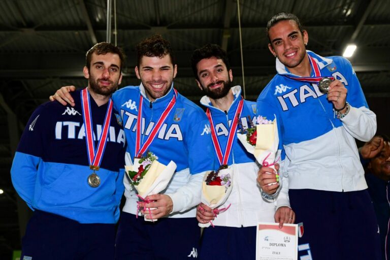 Italia è d’argento a Tokoname nella prova di Coppa del Mondo di Fioretto