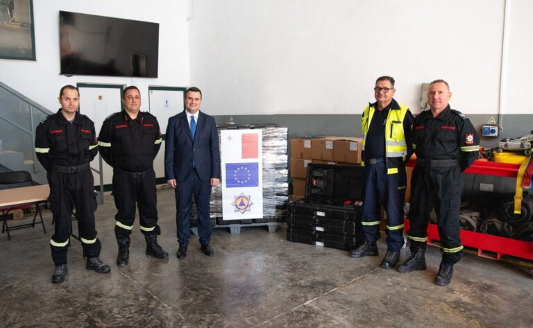 The Maltese authorities sent 25 mine detectors to Ukraine