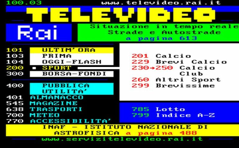40 anni di Televideo Rai, un patrimonio per guardare al futuro