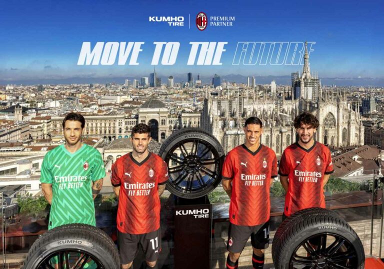 “Move to the future”, Kumho Tire e il Milan insieme
