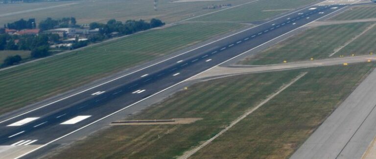 Emergency landing at the Malta International Airport