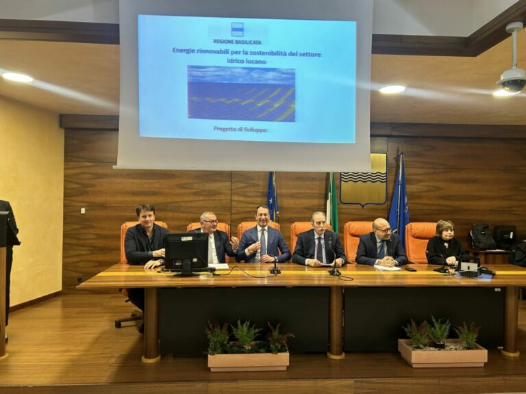 Dopo il gas anche l’acqua gratis ai lucani, Bardi “Misura strutturale”