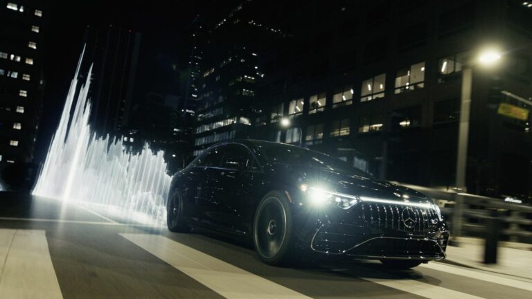 Mercedes-AMG e will.i.am lanciano Mbux Sound Drive