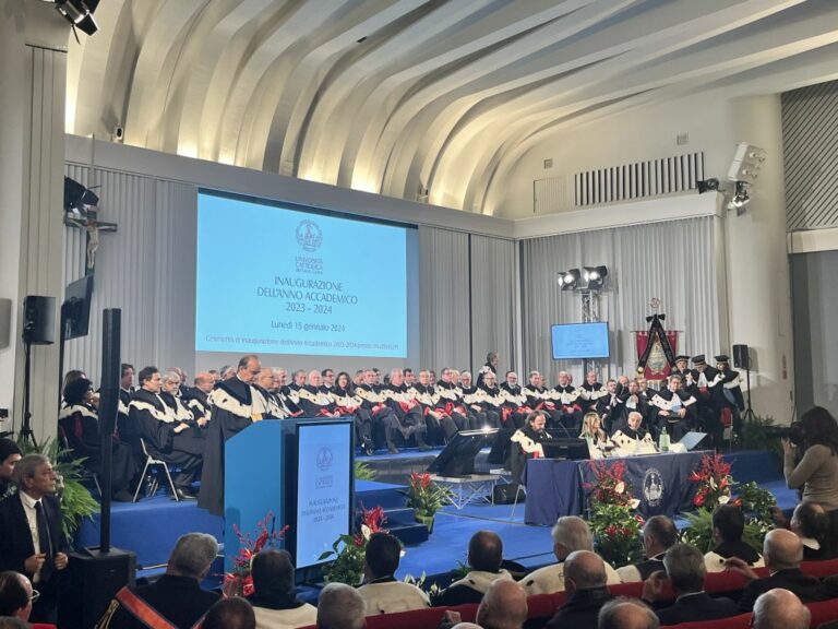 L’Università Cattolica inaugura l’Anno Accademico nella sede di Roma