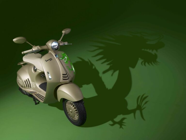 Vespa incarna la potenza del drago