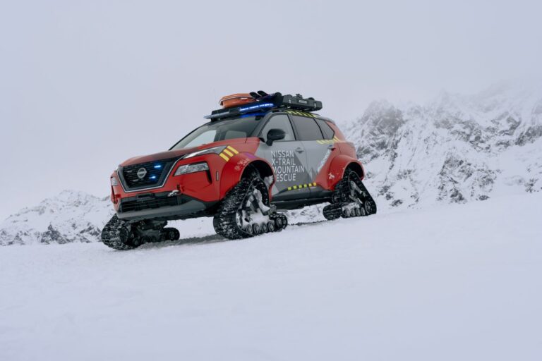 Nissan X-Trail Mountain Rescue, ideale per il soccorso in montagna