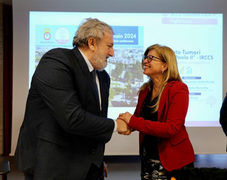 Istituto Tumori di Bari, Emiliano “Continua processo di rafforzamento”