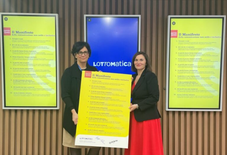Lottomatica aderisce a manifesto comunicazione non ostile e inclusiva
