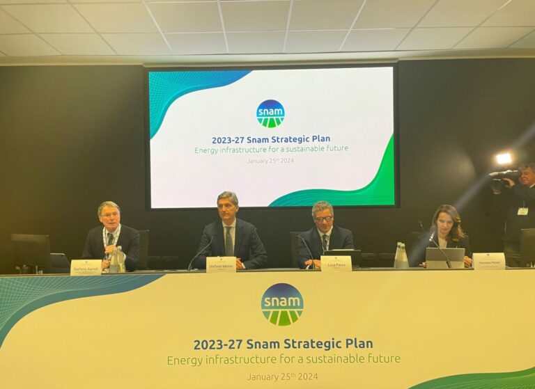 Snam, investimenti per 11,5 miliardi entro il 2027