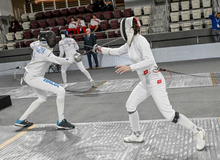 Sei spadiste azzurre qualificate per il Gp Fie a Doha