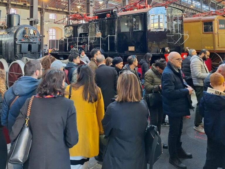 Open day al Museo Nazionale Ferroviario di Pietrarsa, 5 mila visitatori