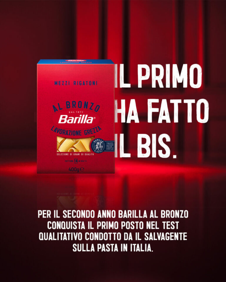 Pasta Barilla ancora sul podio della classifica de Il Salvagente
